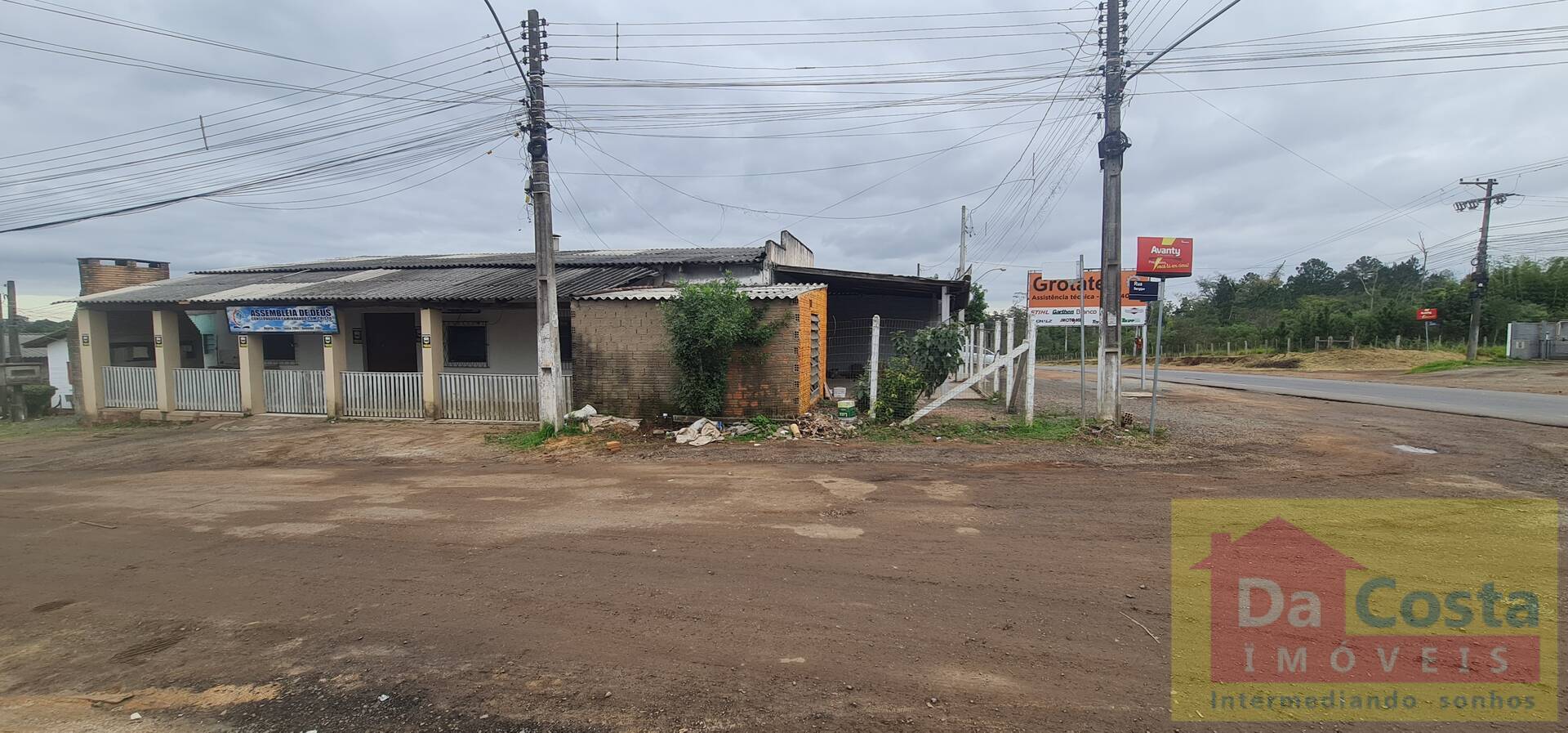 Terreno de esquina, RS 020 KM 73 com 1.134 m², Neópolis - Gravataí - RS