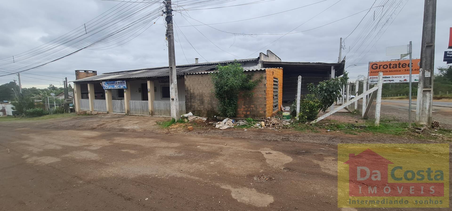 Terreno de esquina, RS 020 KM 73 com 1.134 m², Neópolis - Gravataí - RS